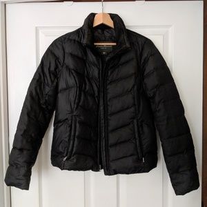 Black Eddie Bauer Puffer Winter Jacket